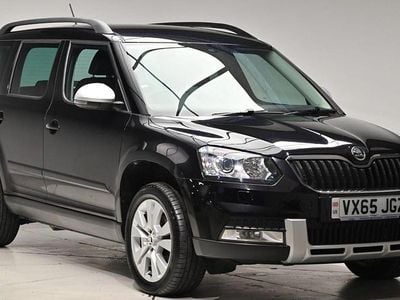 Black Used 2015 Skoda Yeti SE L SUV | £12,980 (A bit pricey)