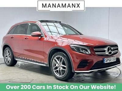 Red Used 2018 Mercedes GLC250 AMG line SUV | £19,410 (Good price)