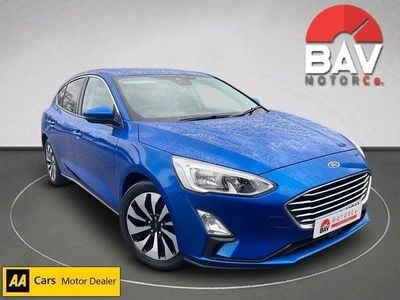 Used Ford Focus Zetec 100 HP (73 kW) 2019 Blue Hatchback