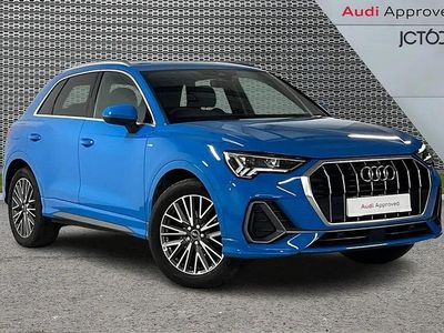 Used Audi Q3 S-Line 147 HP (108 kW) 2021 Blue SUV
