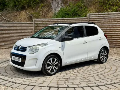 Used Citroën C1 Flair 68 HP (50 kW) 2015 White Hatchback