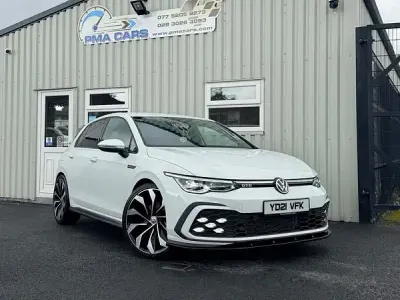 Used VW Golf VII GTD 150 HP (110 kW) 2021 White Hatchback