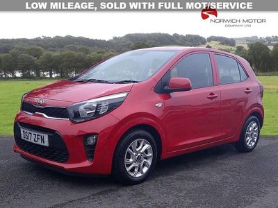 Red Used 2017 Kia Picanto Hatchback | £5,699 (Fair price)