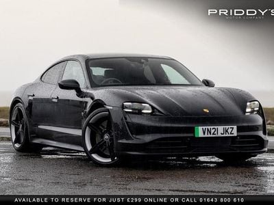 Black Used 2021 Porsche Taycan Performance Package Sedan | £44,990