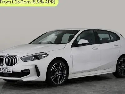 Used BMW 118 M Sport 136 HP (100 kW) 2023 White Hatchback
