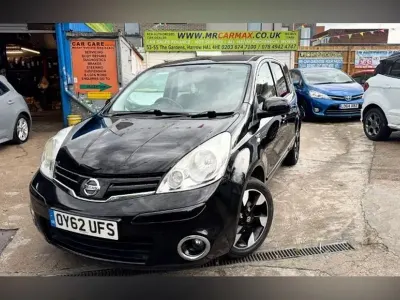 Used Nissan Note N-TEC 110 HP (80 kW) 2012 Black Hatchback