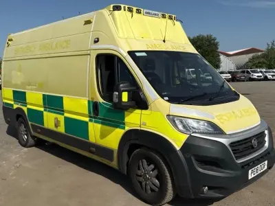 Used Fiat Ducato 180 HP (132 kW) 2018 Yellow Van