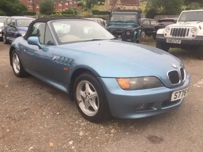 Używany BMW Z3 140 KM (102 kW) 1998 Niebieski Kabriolet