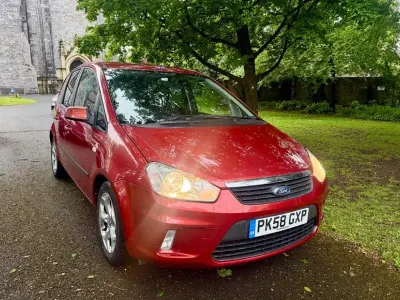 Usado Ford C-MAX Zetec 2008 Vermelho Monovolume
