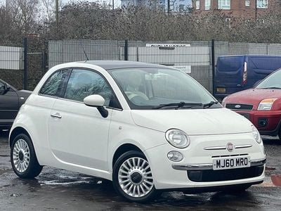 White Used 2010 Fiat 500 Lounge Hatchback | £2,995 (Good price)