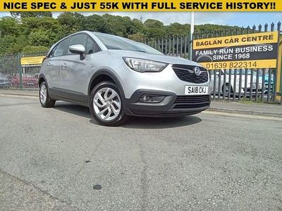 Silver Used 2018 Vauxhall Crossland X S SUV | £7,995 (Fair price)