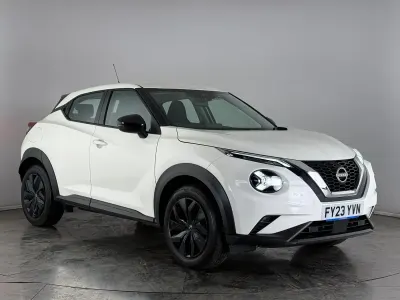 Used Nissan Juke Acenta 114 HP (83 kW) 2023 White SUV