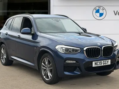 Used BMW X3 Comfort Edition 190 HP (139 kW) 2019 Phytonic blue SUV