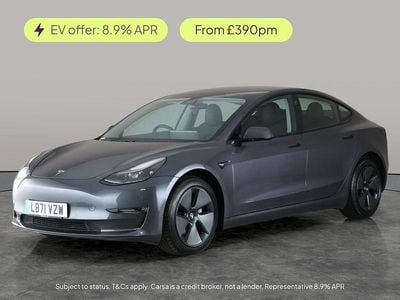 Grey Used 2021 Tesla Model 3 Long Range AWD Sedan | £21,589 (Fair price)