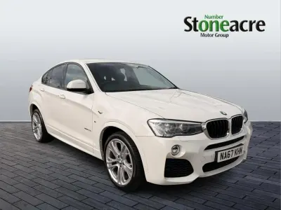 Usado BMW X4 M Sport 187 HP (137 kW) 2018 Branco SUV