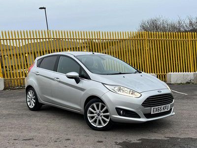 Used Ford Fiesta Titanium 2015 Silver Hatchback