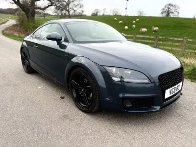 Used Audi TT S-Line 200 HP (147 kW) 2009 Grey Coupe
