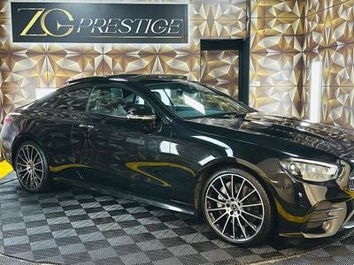 Black Used 2022 Mercedes E300 AMG line Coupe | £29,895 (A bit pricey)
