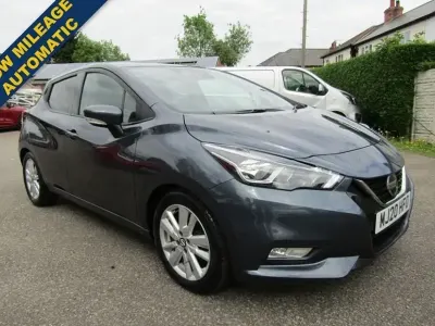 Usado Nissan Micra Acenta 100 HP (73 kW) 2020 Cinzento Citadino
