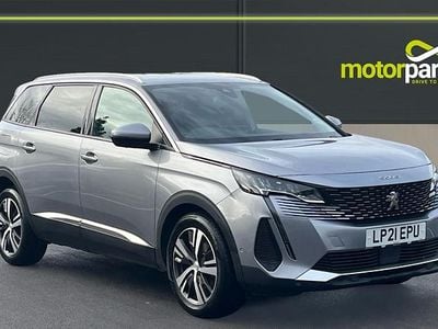 Cumulus grey Used 2021 Peugeot 5008 Allure Premium MPV | £17,500 (Good price)
