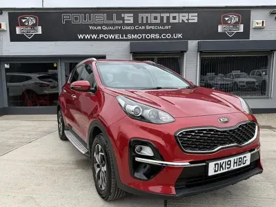 Used Kia Sportage 130 HP (95 kW) 2019 Red SUV