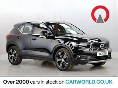 Black Used 2021 Volvo XC40 Inscription SUV | £17,700 (Fair price)