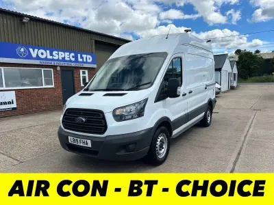 Used Ford Transit 130 HP (95 kW) 2019 White Van