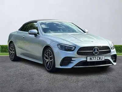 Used Mercedes E220 AMG Line Premium 2021 Silver Cabriolet