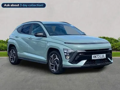 Gebraucht Hyundai Kona N Line 120 PS (88 kW) 2023 Grün SUV
