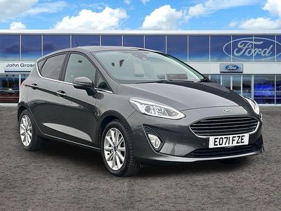 Used Ford Fiesta Titanium 2021 Grey Hatchback