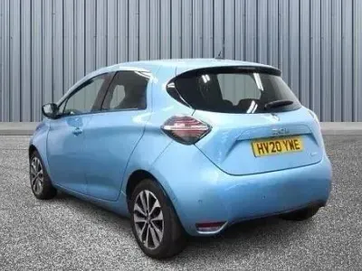 Used Renault Zoe GT-Line 100 kW (136 HP) 2020 Blue Hatchback