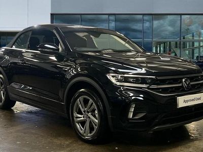 Used VW T-Roc R-line 150 HP (110 kW) 2024 Deep black pearl black SUV