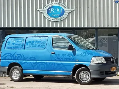 Used Toyota HiAce 109 HP (80 kW) 2008 Blue Van