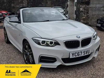 Used BMW M240 M Sport 340 HP (250 kW) 2017 White Cabriolet