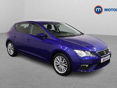 Used Seat Leon SE Dynamic 116 HP (85 kW) 2020 Blue Hatchback