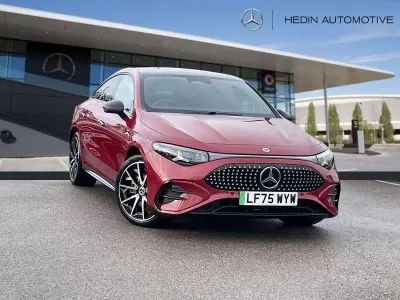 Used Mercedes CLA 250+ AMG line 200 kW (272 HP) 2026 Red Sedan