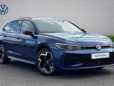 Used VW Passat R-line 204 HP (150 kW) 2024 Blue Estate