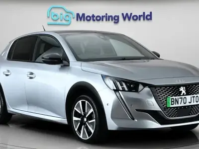 Used Peugeot e-208 GT 100 kW (136 HP) 2021 Grey Hatchback