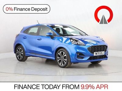 Used Ford Puma ST-Line 125 HP (91 kW) 2020 Blue SUV
