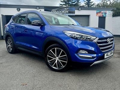 Używany Hyundai Tucson GO! 116 KM (85 kW) 2018 Niebieski SUV