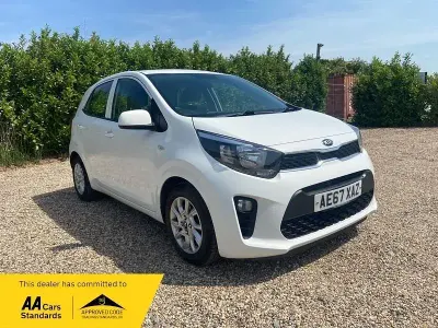 Used Kia Picanto 66 HP (48 kW) 2017 White Hatchback