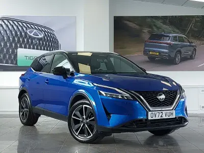 Używany Nissan Qashqai Tekna 158 KM (116 kW) 2022 Niebieski SUV