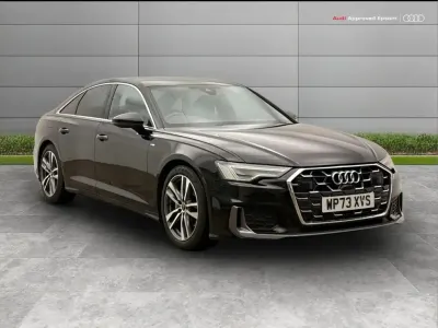 Used Audi A6 S-Line 200 HP (147 kW) 2024 Black Sedan