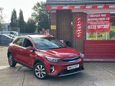 Blaze red Used 2022 Kia Stonic SUV | £11,950 (Fair price)
