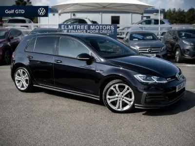 Used VW Golf VII GTD 184 HP (135 kW) 2018 Black Hatchback