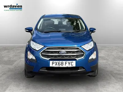 Used Ford Ecosport Zetec 100 HP (73 kW) 2018 Blue SUV