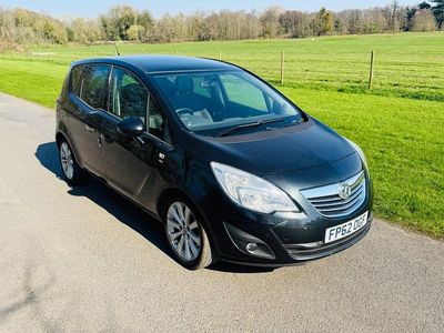 Used Vauxhall Meriva 110 HP (80 kW) 2012 Black MPV