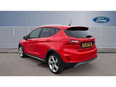 Used Ford Fiesta Active 100 HP (73 kW) 2018 Red Hatchback