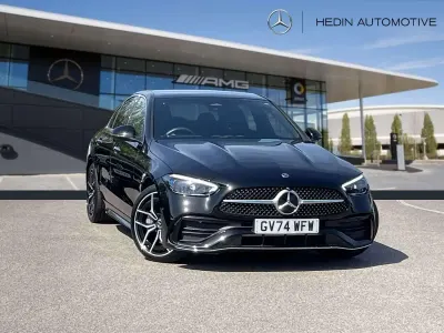 Used Mercedes C200 AMG Line Premium 204 HP (150 kW) 2025 Black Sedan