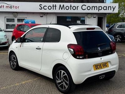 Used Peugeot 108 Roland Garros 82 HP (60 kW) 2015 Hatchback